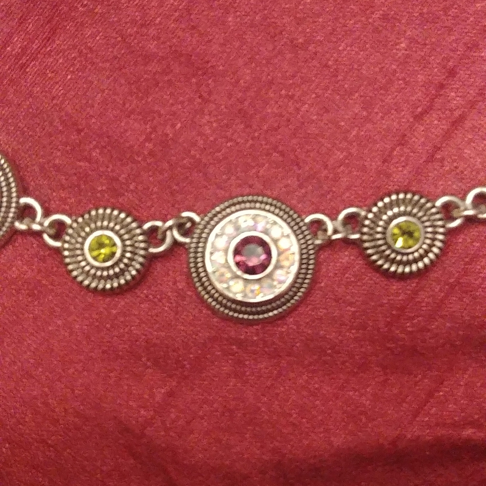 Lia Sophia Multicolored Stone Necklace